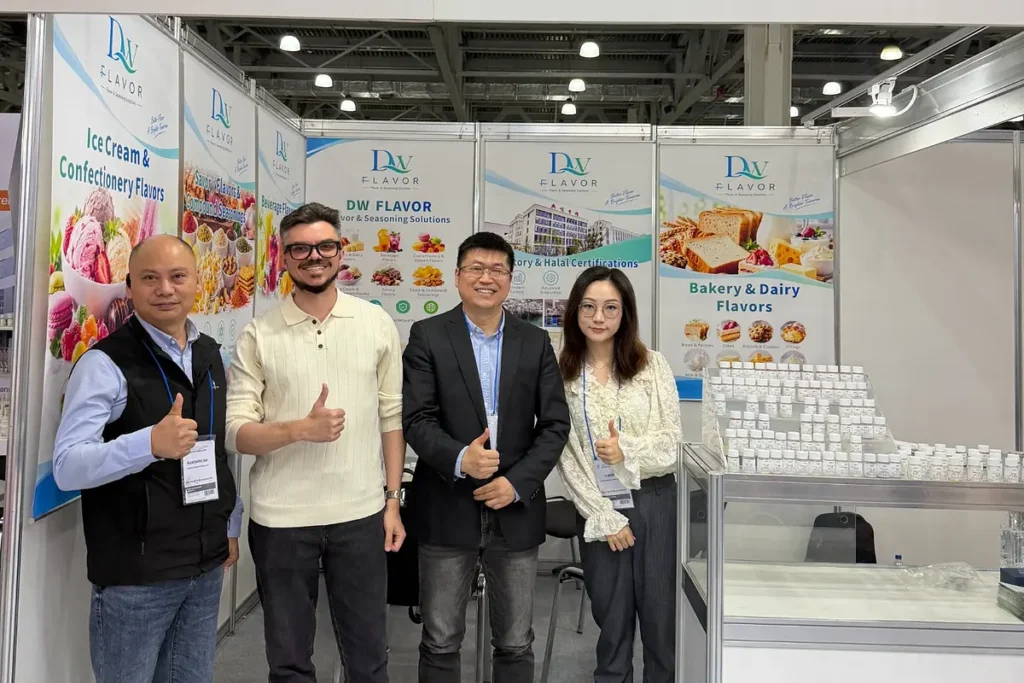DW Flavor team and international visitors at AGROPRODMASH 2026 in Moscow